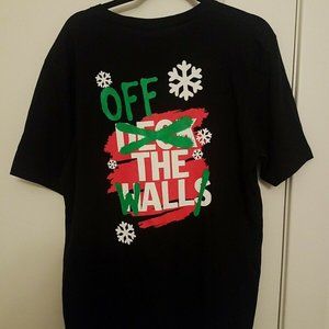 AUTHENTIC Vans Off The Wall Deck the Walls T Shirt Men's XL